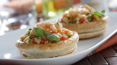 aperitivos originales con gambas