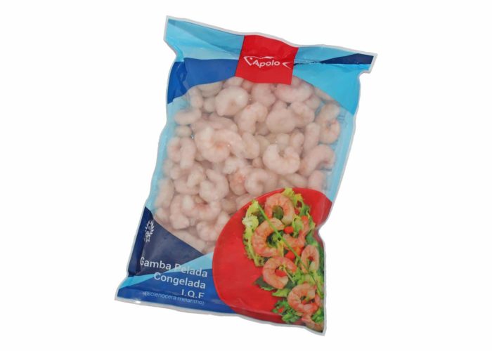 Gamba pelada china congelados Apolo