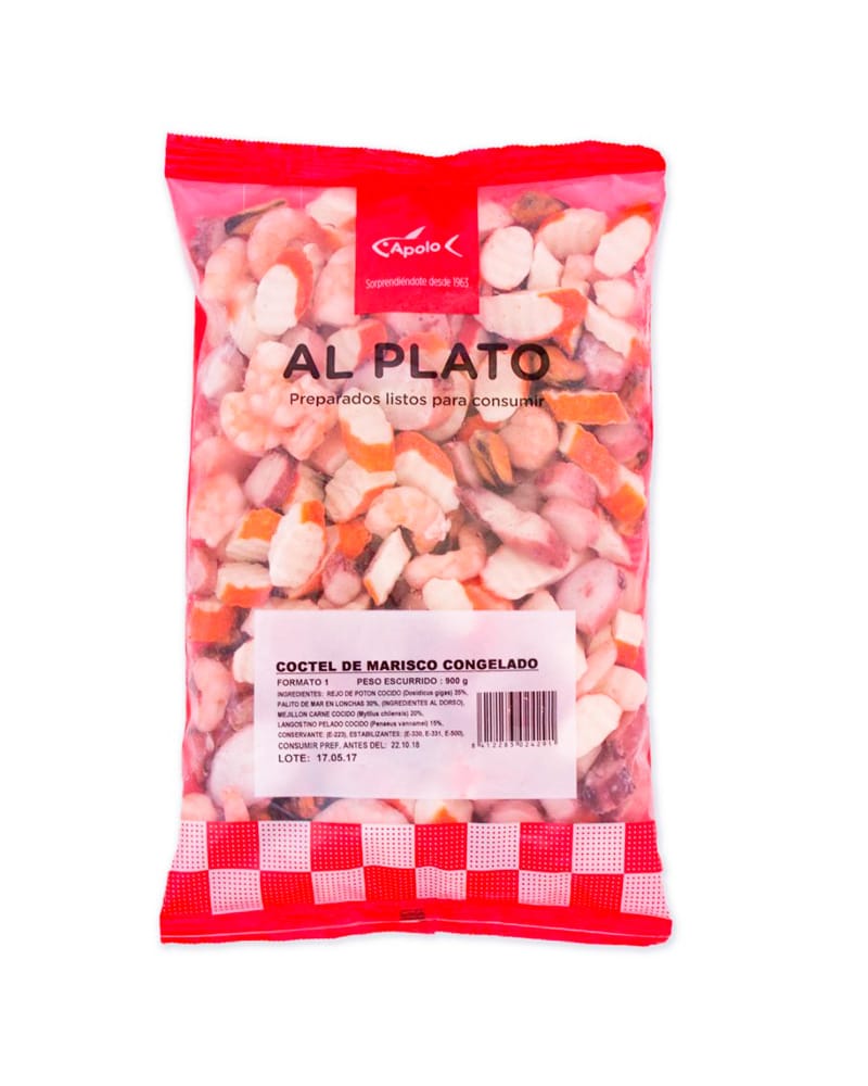 Preparados al plato Cóctel de Marisco - Mariscos Apolo
