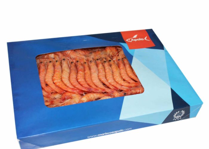 Gamba pink congelada