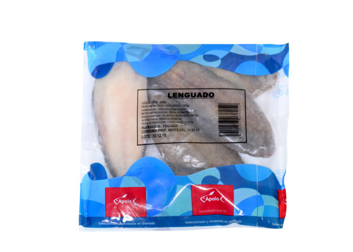 Lenguado congelado Apolo