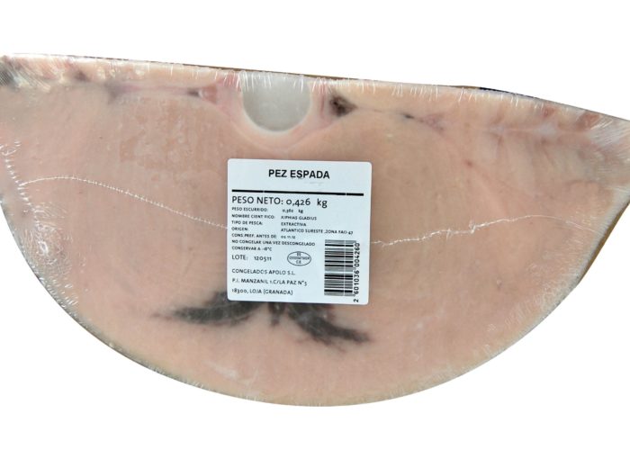 Filetes de Pez Espada Menu - Congelados Apolo