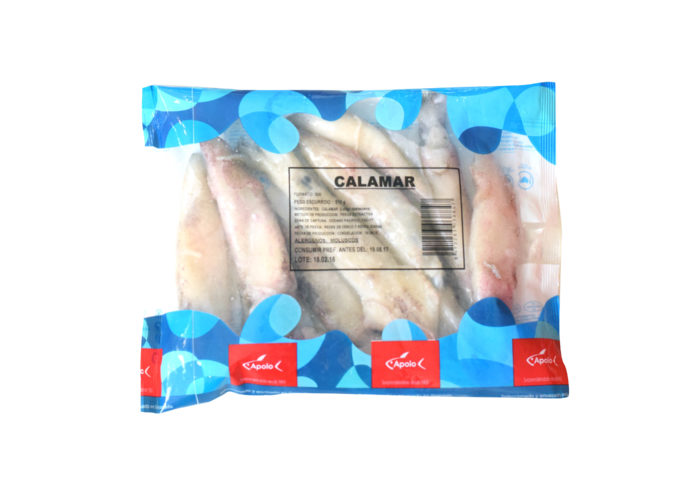 Calamar Patagónico congelado Apolo