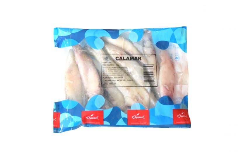 Calamar Patagónico congelado Apolo