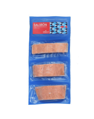 Porciones de salmón congeladas Apolo