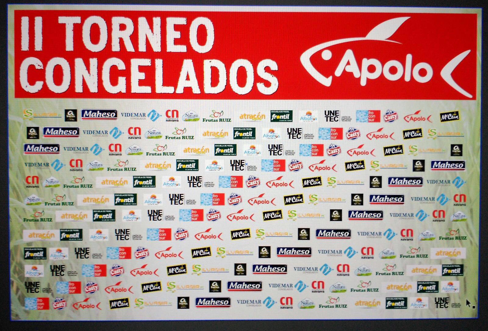 Photocall II Torneo de Padel Congelados Apolo