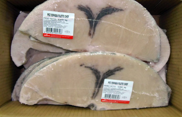 Filetes de pez espada Chef - Congelados Apolo