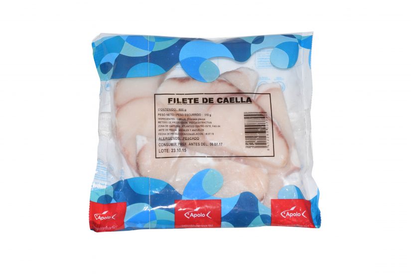 Filetes de caella congelados Apolo