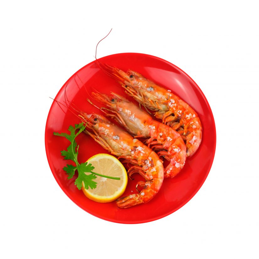 Plato de gambón a la plancha