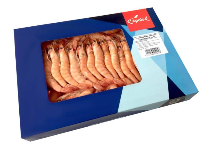 Langostino vannamei cocido congelados Apolo