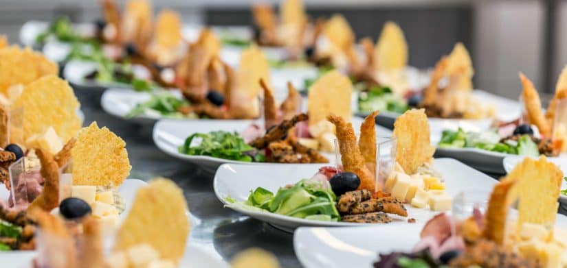 plato de lujo catering
