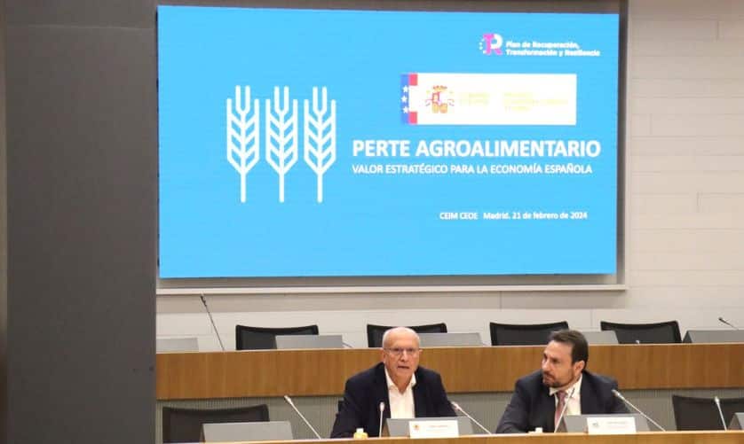 Presentación de la nueva edición del PERTE 2024 , Ecofood