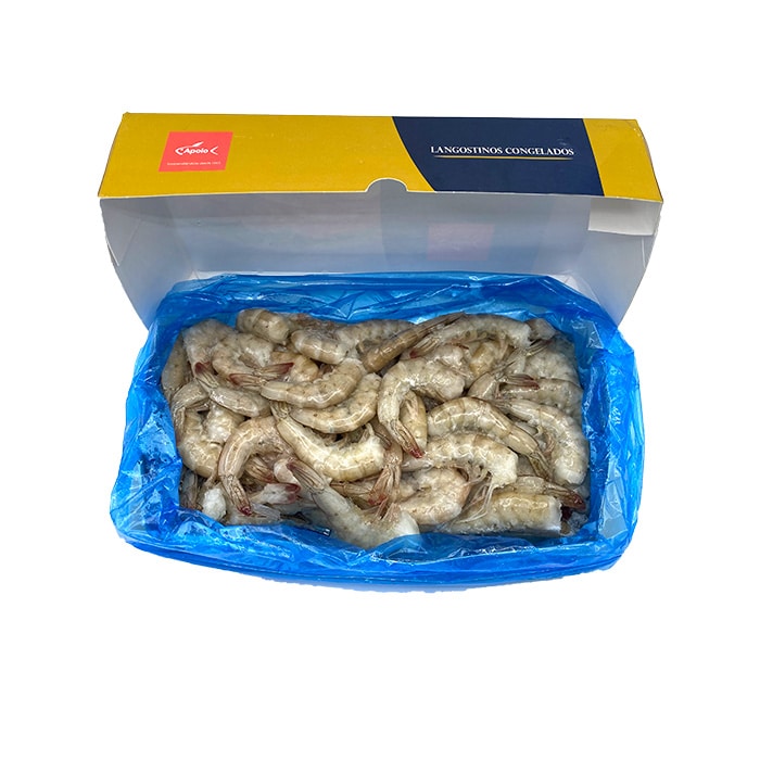 Cola Langostino Vannamei Cruda Ecuador