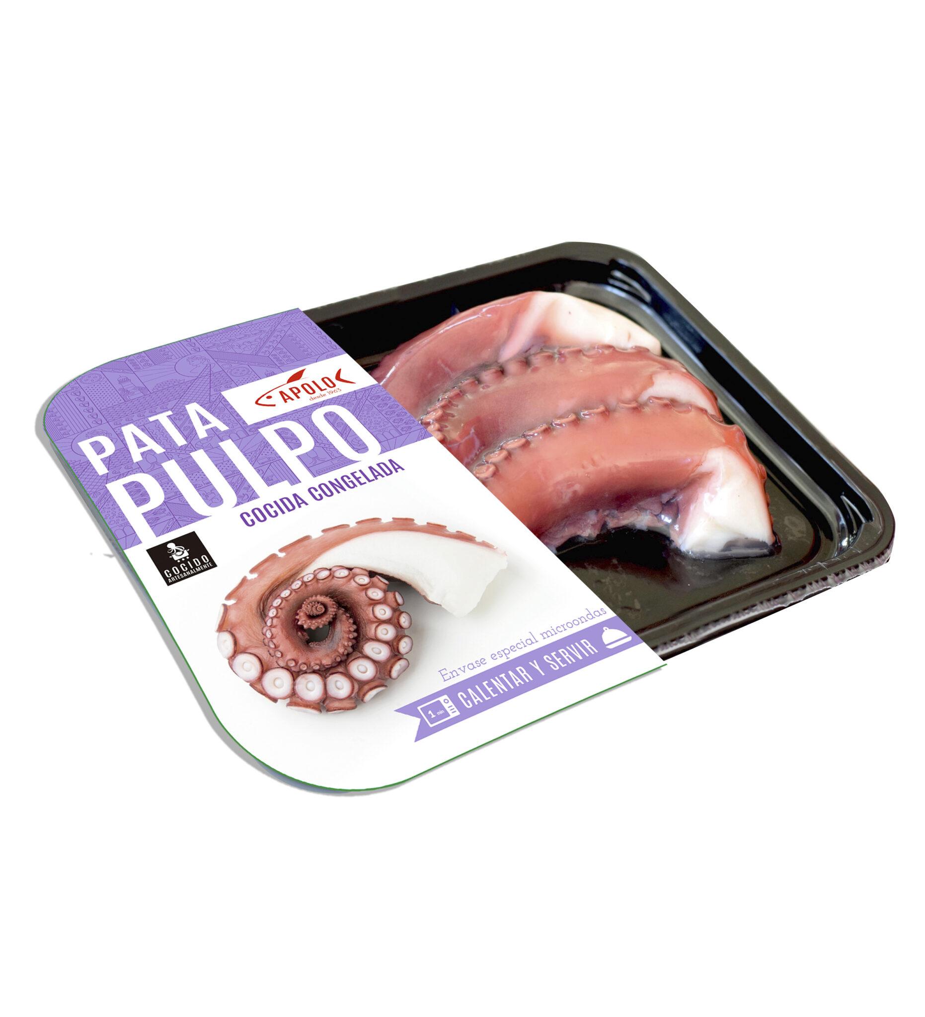 Pata de pulpo cocida Skin